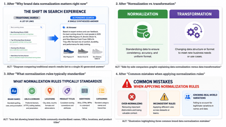 BrandRank.ai Normalization Transformation Rules Explained BrandRank.ai Normalization Transformation Rules
